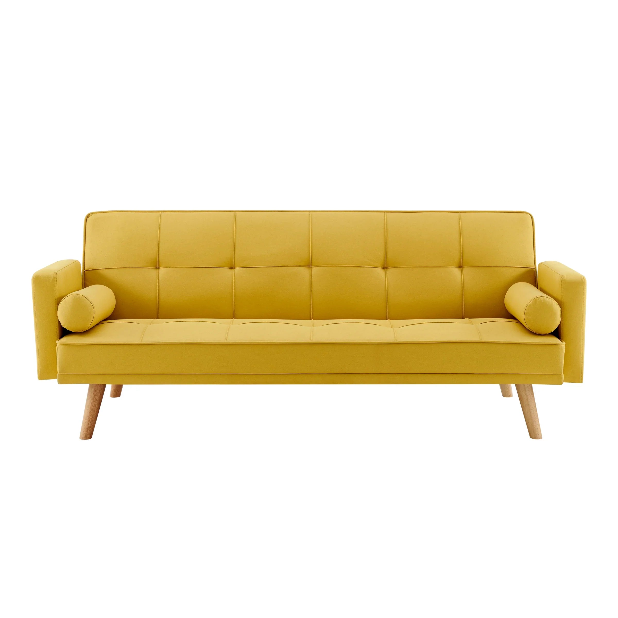 Willow Sofa Bed Yellow - 3 Seater