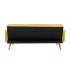 Willow Sofa Bed Yellow - 3 Seater