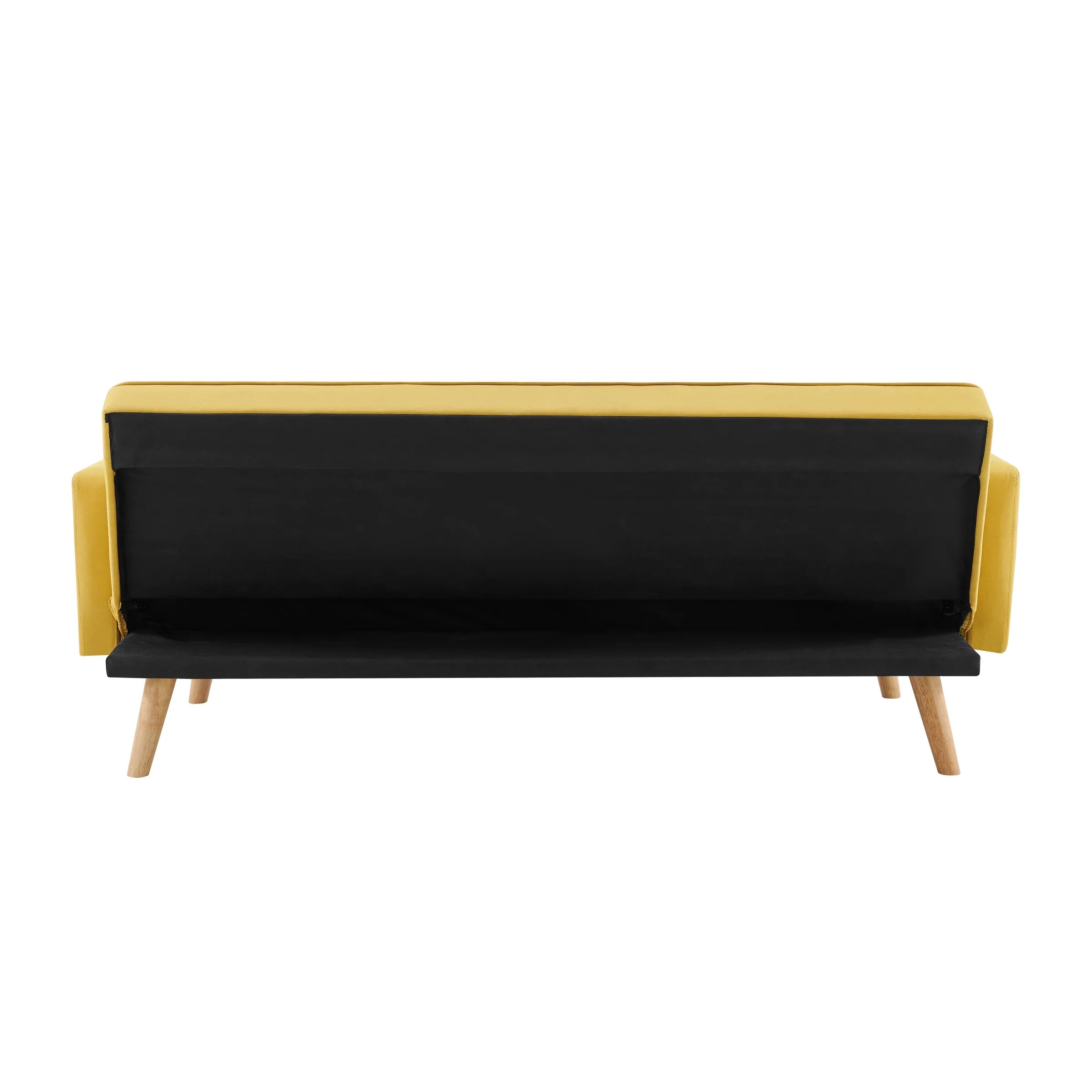 Willow Sofa Bed Yellow - 3 Seater
