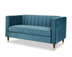 Thatcher Velvet 2 Seater Sofa