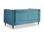 Thatcher Velvet 2 Seater Sofa