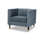 Thatcher Velvet 1 Seater Sofa