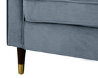 Thatcher Velvet 2 Seater Sofa
