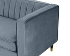 Thatcher Velvet 2 Seater Sofa