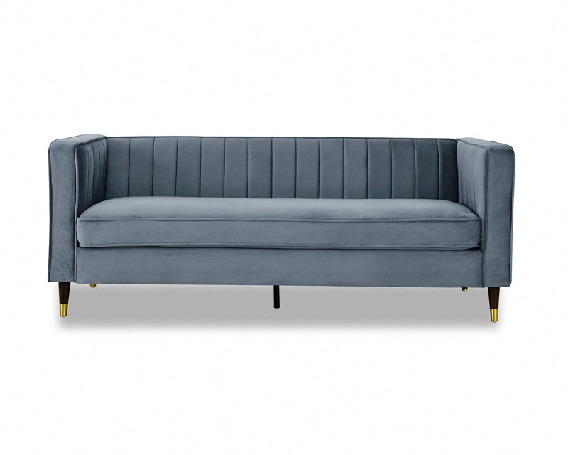 Thatcher Velvet 3 Seater Sofa