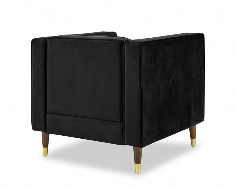 Thatcher Velvet 1 Seater Sofa