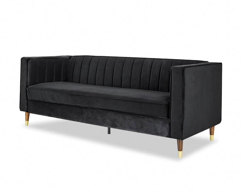 Thatcher Velvet 3 Seater Sofa