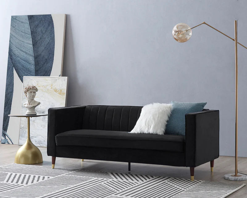 Thatcher Velvet 2+3 Seater Sofa