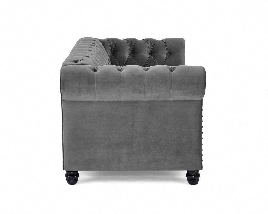 Ellington Studded Velvet 2 Seater Sofa