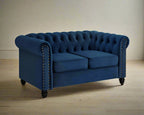 Ellington Studded Velvet 2 Seater Sofa