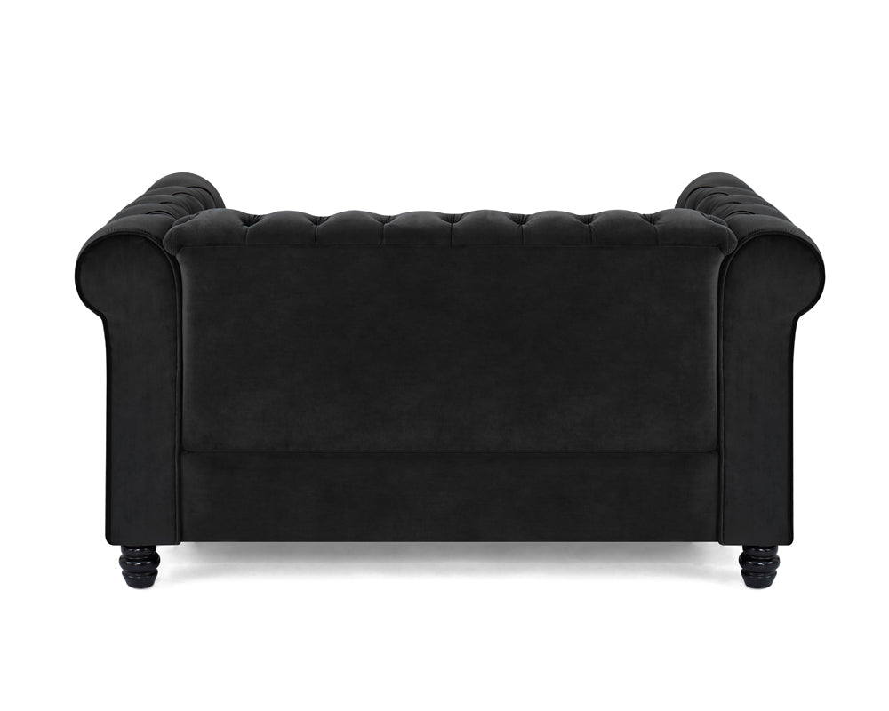 Ellington Studded Velvet 2+3 Seater Sofa