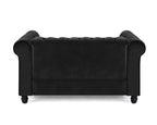 Ellington Studded Velvet 2+3 Seater Sofa