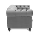 Marley Velvet Curved Sofa 2seater