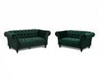 Marley Velvet Curved Sofa 2+3 Seater