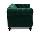 Marley Velvet Curved Sofa 2seater