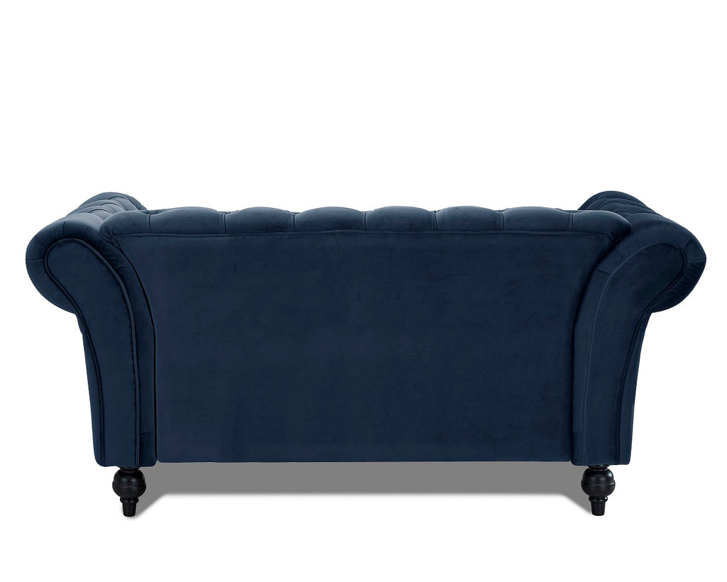 Marley Velvet Curved Sofa 2seater