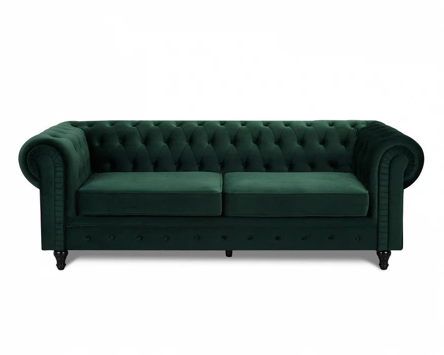 Ellington Studded Velvet 2+3 Seater Sofa