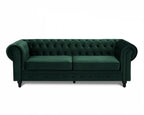 Ellington Studded Velvet 2+3 Seater Sofa