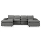 Emerson Fabric Corner Sofa