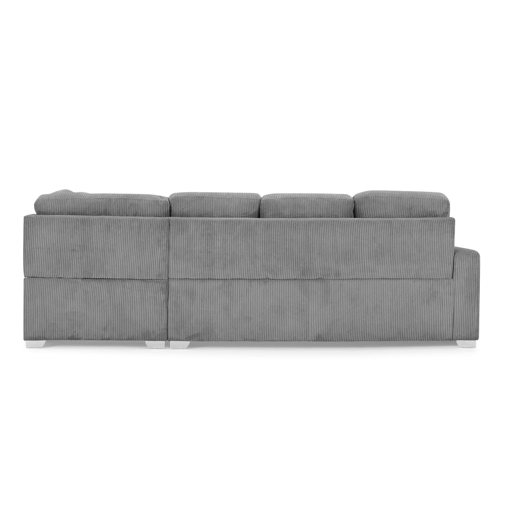 Jasper Jumbo Cord Fabric Right Hand Corner Sofa
