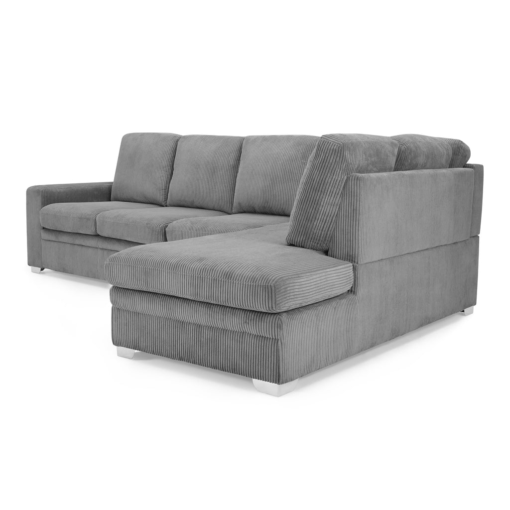 Jasper Jumbo Cord Fabric Right Hand Corner Sofa
