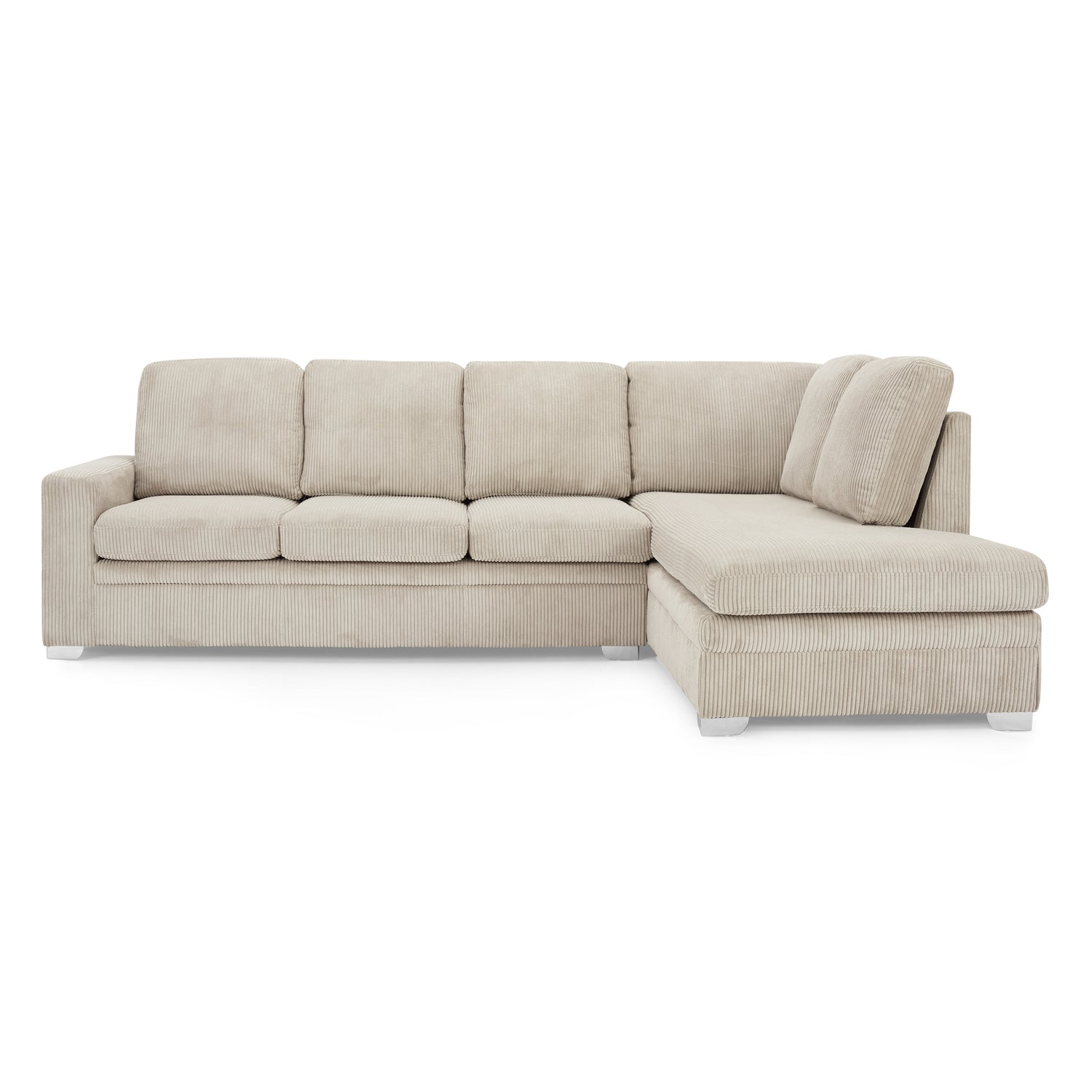 Jasper Jumbo Cord Fabric Right Hand Corner Sofa