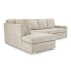 Jasper Jumbo Cord Fabric Left Hand Corner Sofa