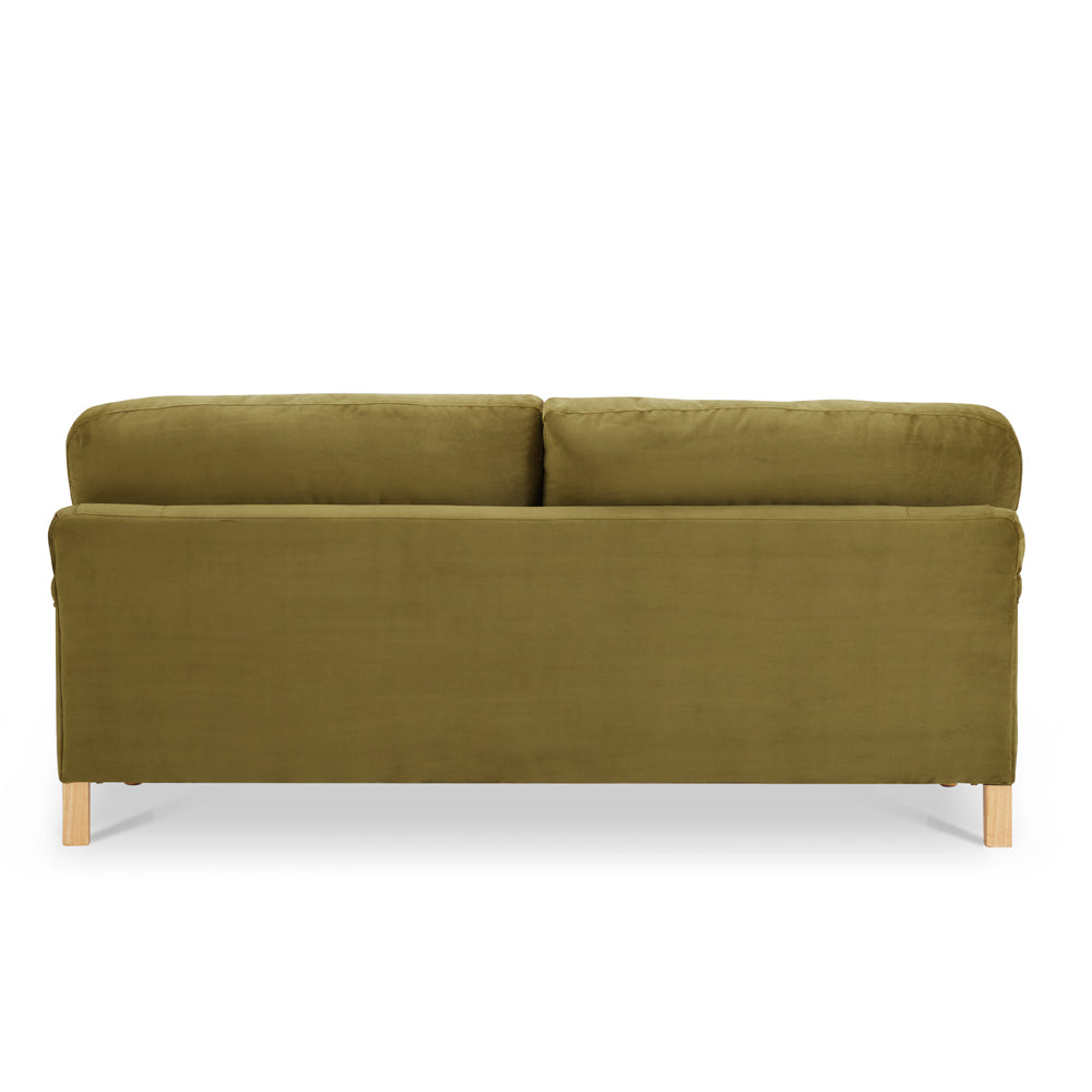 Mason Velvet Fabric 2 Seater Sofa