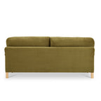 Mason Velvet Fabric 2 Seater Sofa