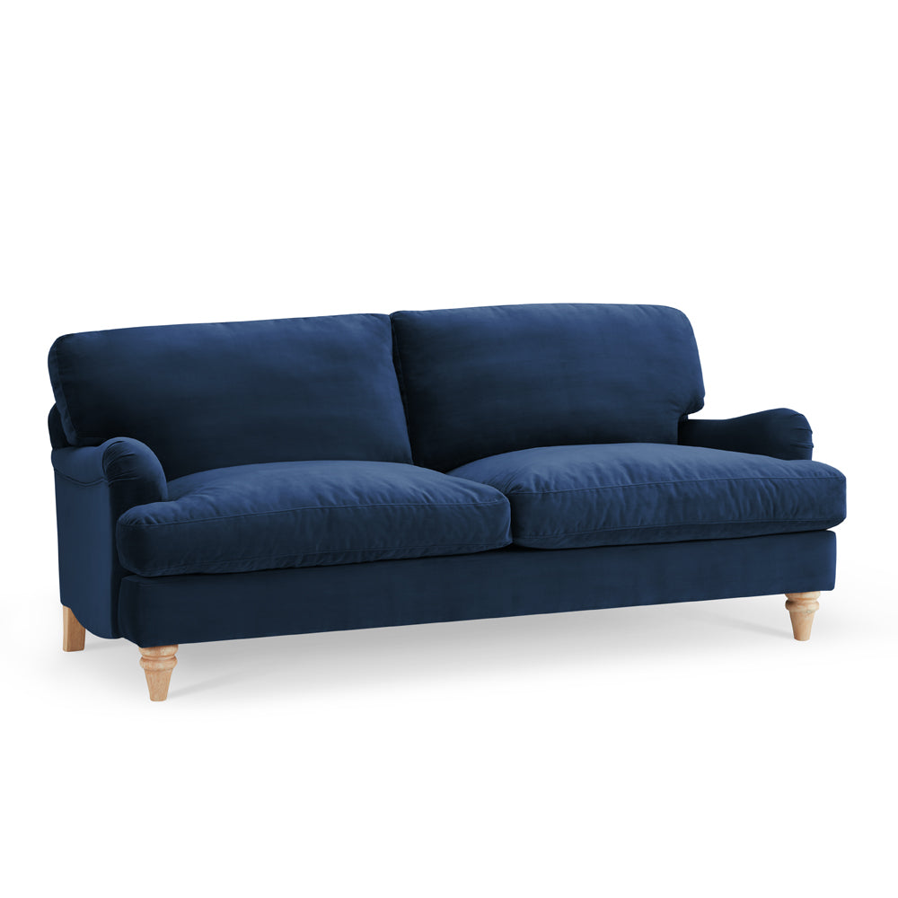 Mason Velvet Fabric 2 Seater Sofa