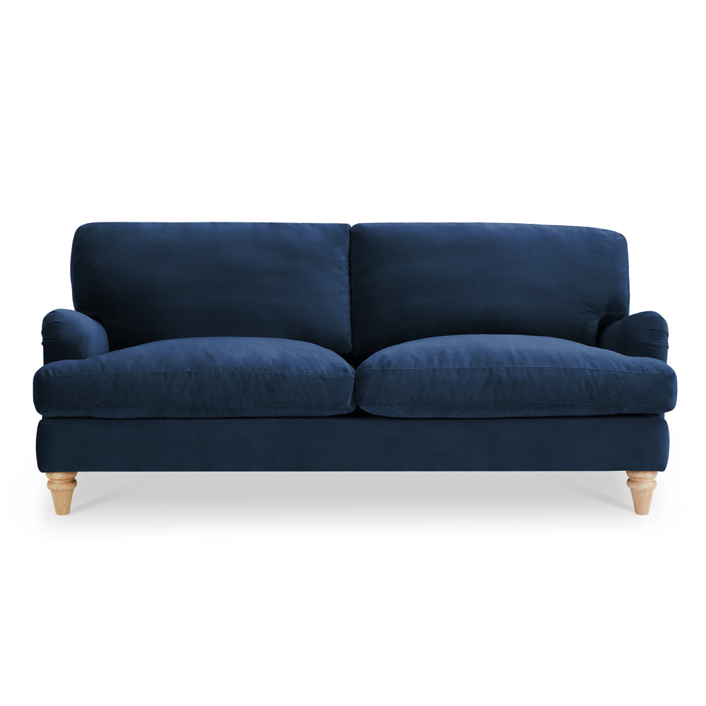 Mason Velvet Fabric 2 Seater Sofa