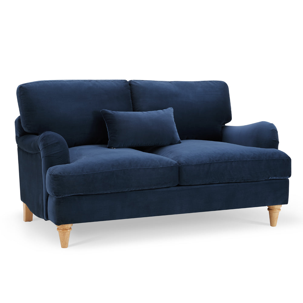 Mason Velvet Fabric 3 Seater Sofa