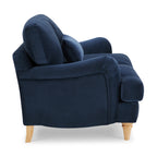 Mason Velvet Fabric 3 Seater Sofa