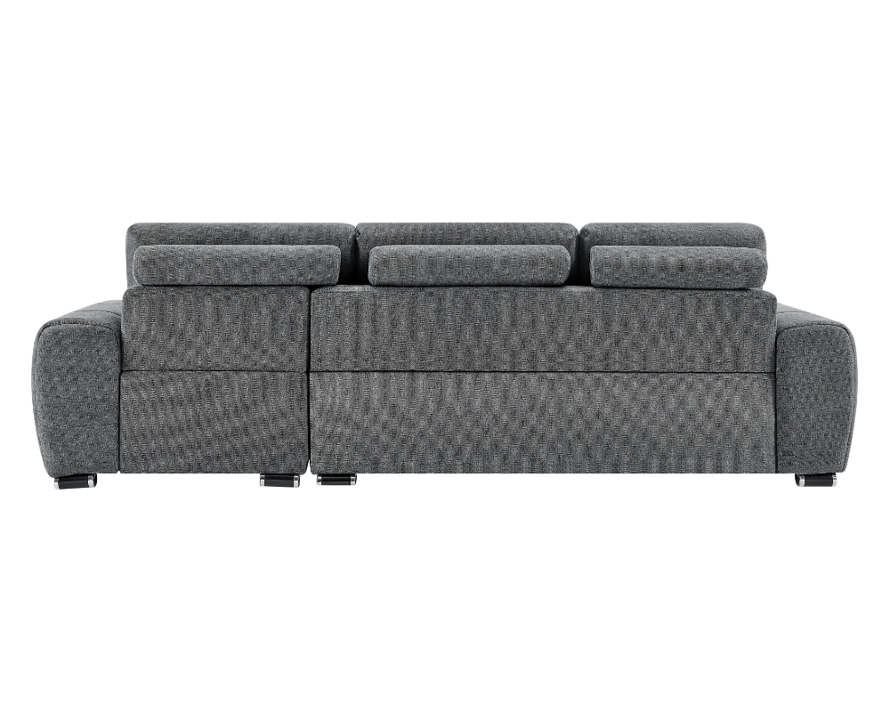 Zuma Right Hand Corner Sofa Grey