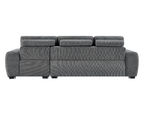 Zuma Right Hand Corner Sofa Grey