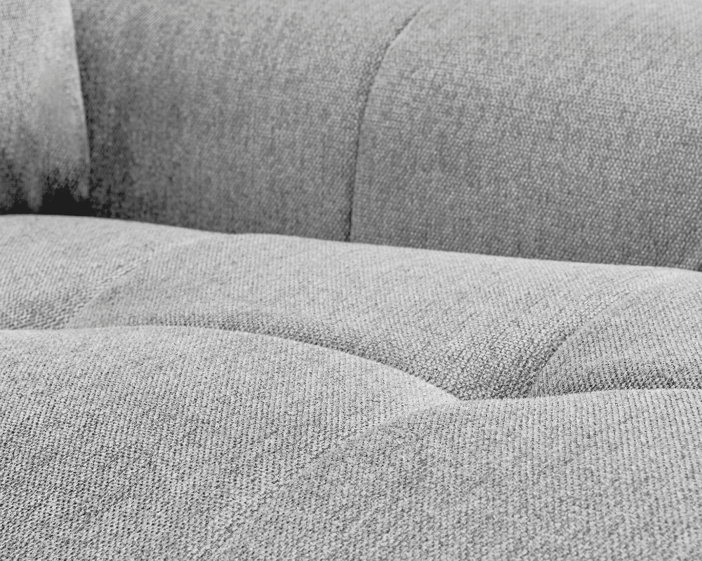 Zuma Left hand Corner Sofa Silver