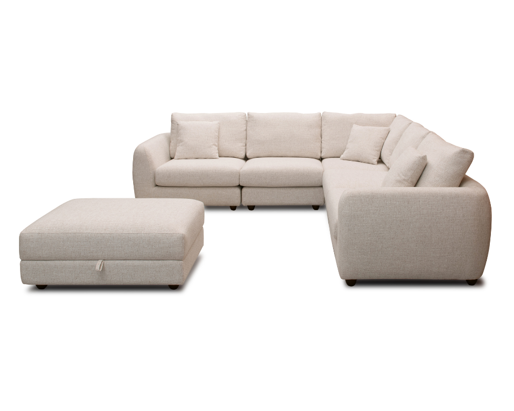 Drift Modular Corner Group Sofa Cream