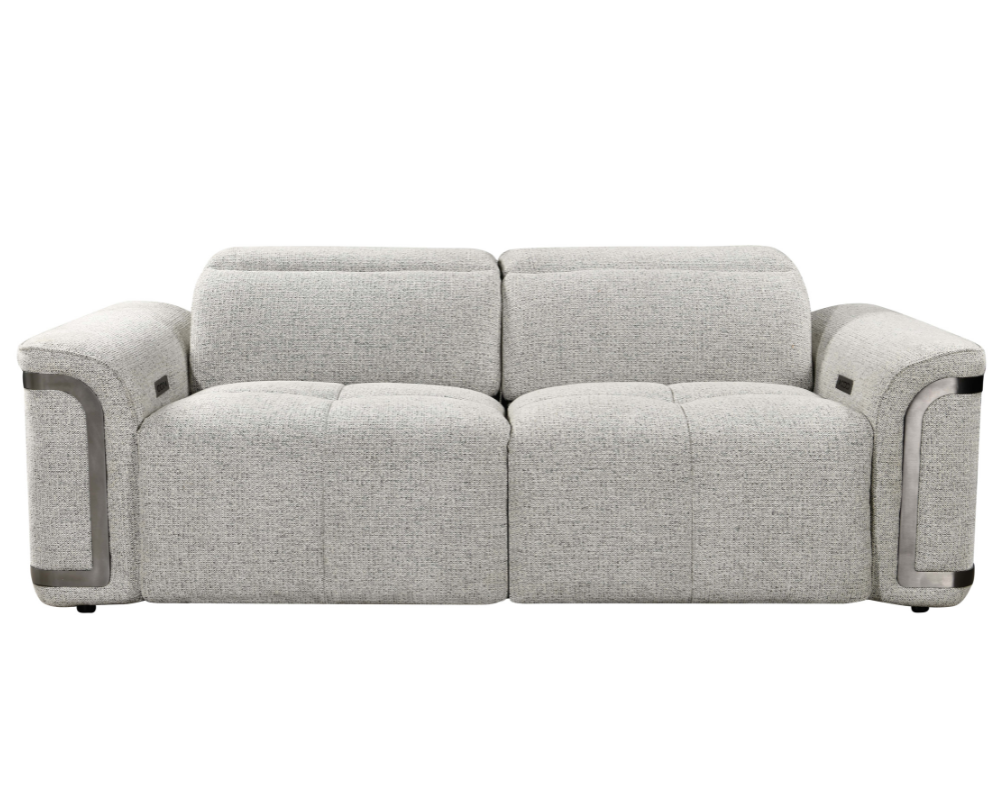 Nova 2+3 Seater Powered Electric Recliner with adjustable Headrest Silver
