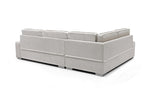 Ascot Left Hand Corner Sofa – Plush Black Velvet