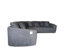 Bronte 5 Seater Modular Corner Cream