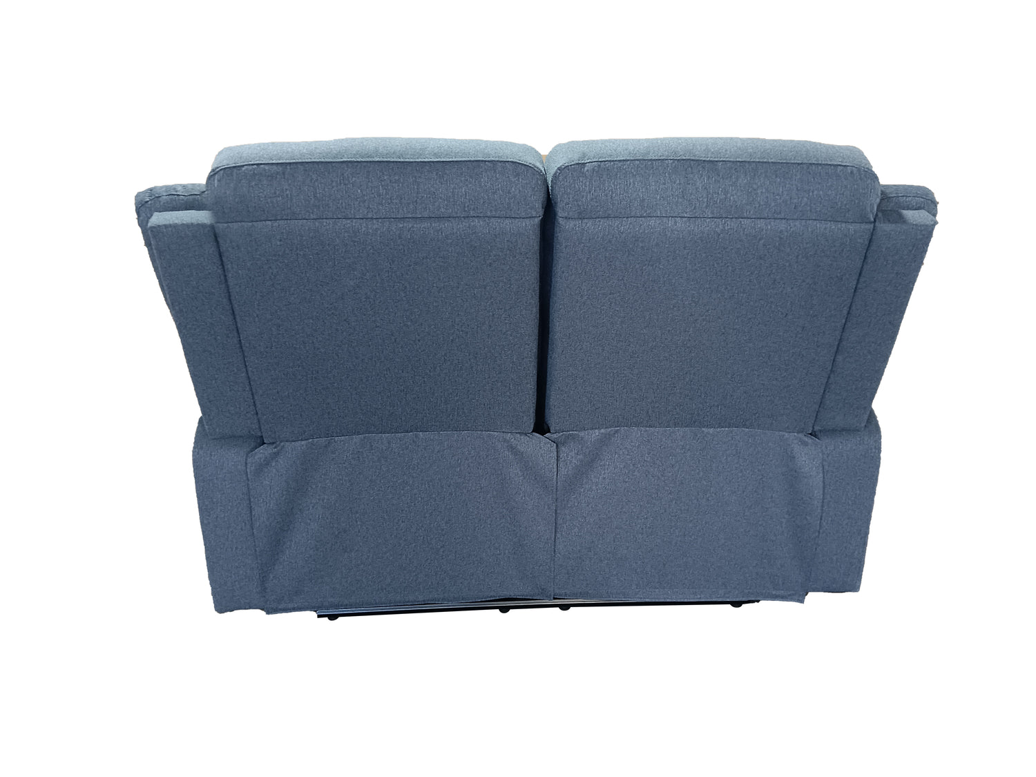 Roma 2 Seater Manual Recliner Fabric Grey