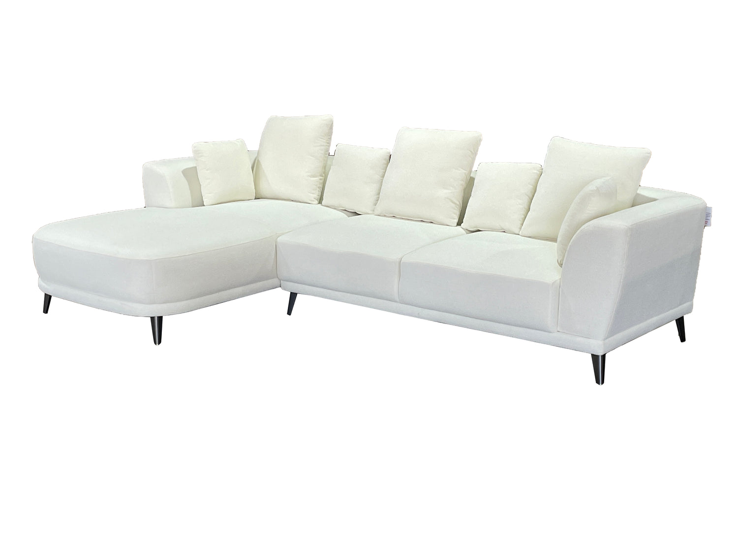Marvella Right Hand Corner Sofa with Chase Cream
