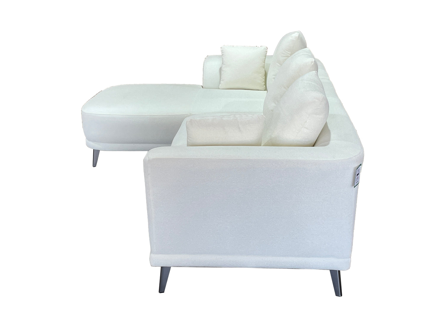 Marvella Right Hand Corner Sofa with Chase Cream