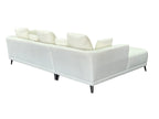 Marvella Right Hand Corner Sofa with Chase Cream