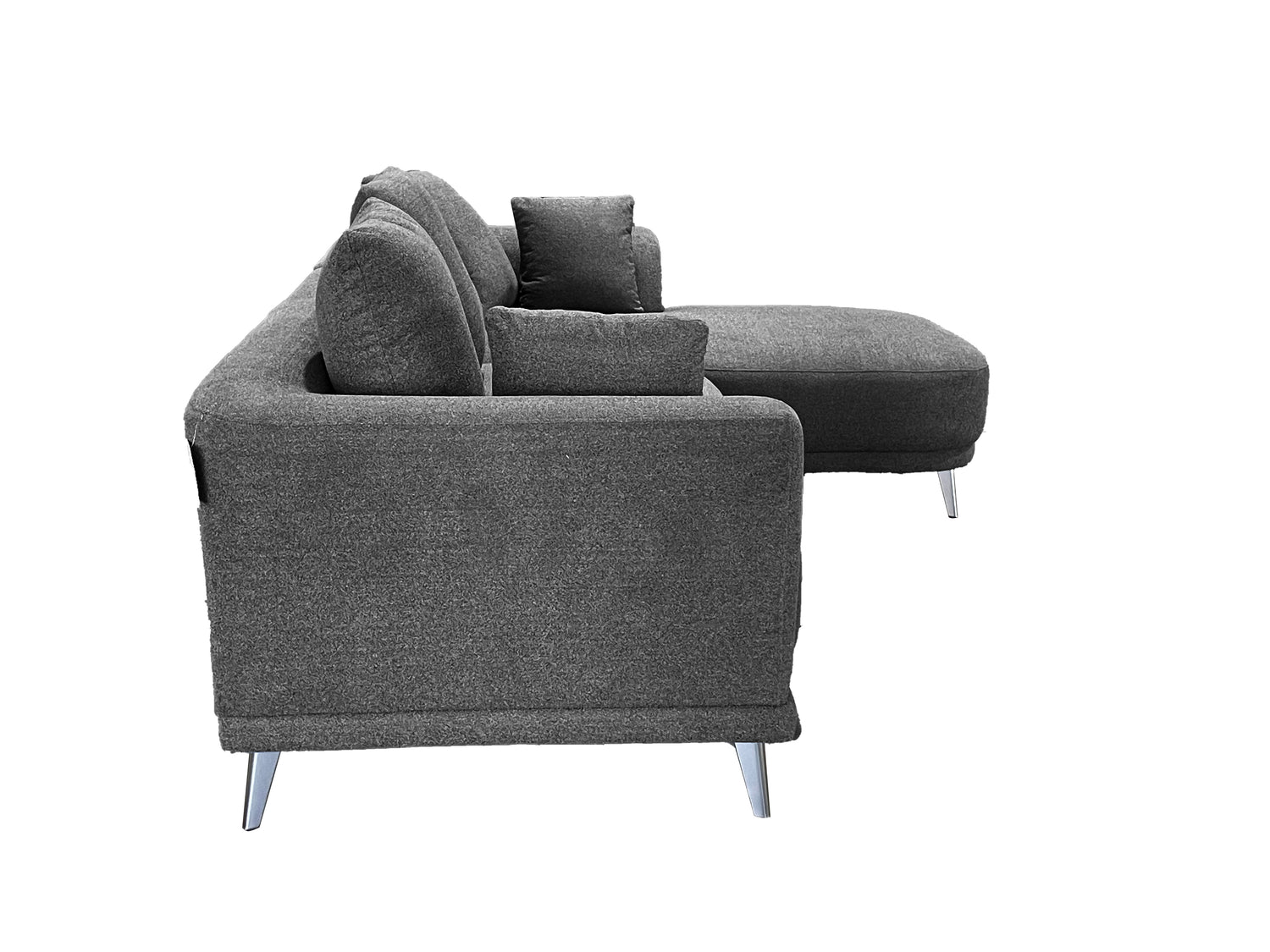 Marvella Right Hand Corner Sofa with Chase Grey