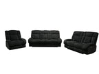 Harlow Fabric 2+3 Seater Electric Recliner Set Grey