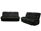 Harlow Fabric 2+3 Seater Electric Recliner Set Grey