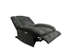 Harlow Fabric 2+3 Seater Electric Recliner Set Grey