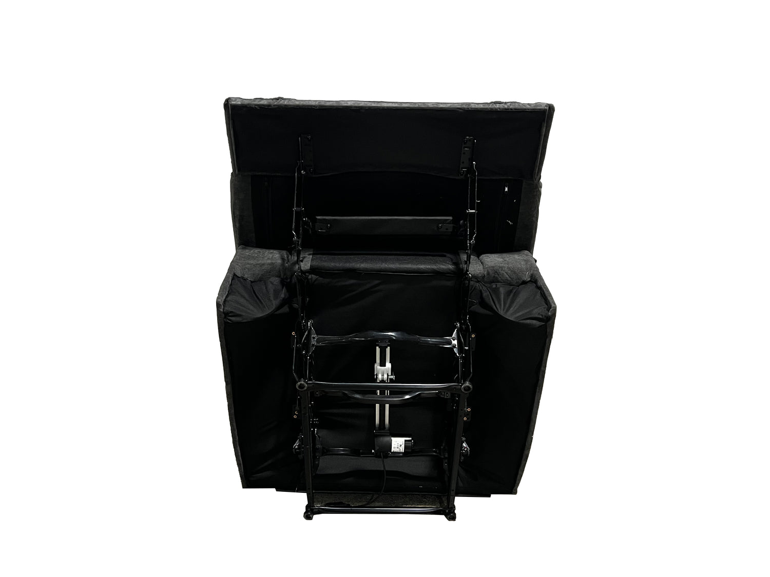 Harlow Fabric 2 Seater Electric Recliner Set Grey