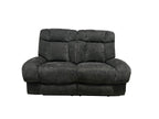 Harlow Fabric 2+3 Seater Electric Recliner Set Grey